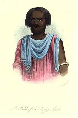 Egypt, a Melik of the Shegya Arabs, 1843