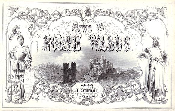 Views in North Wales, (Title page), 1845