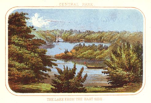 USA, New York, Central Park, 1860