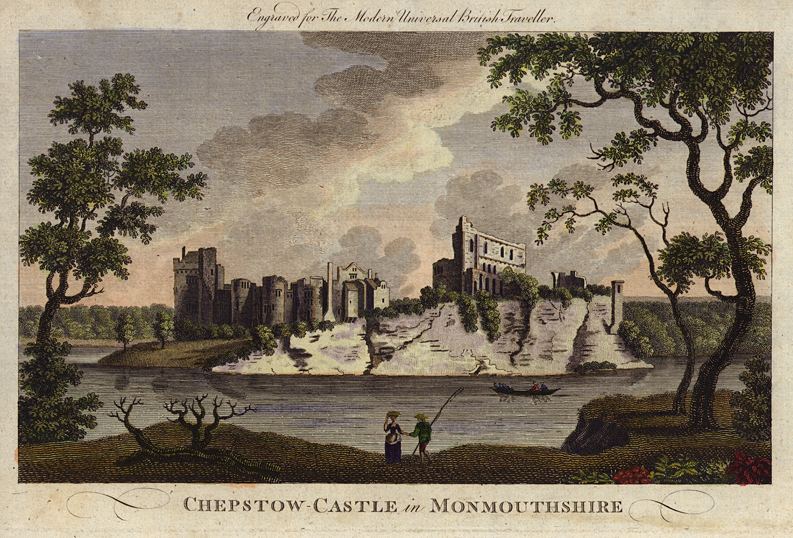 Monmouthshire, Chepstow Castle, 1785