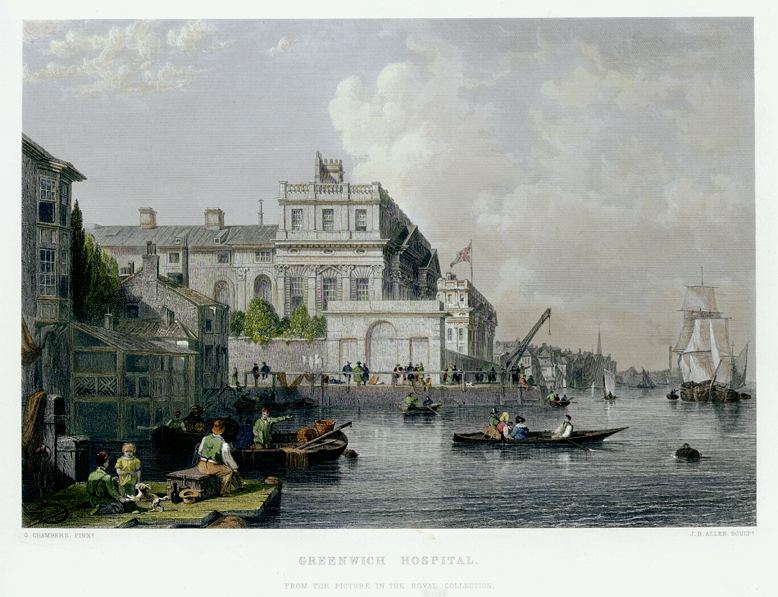 London, Greenwich Hospital, 1860