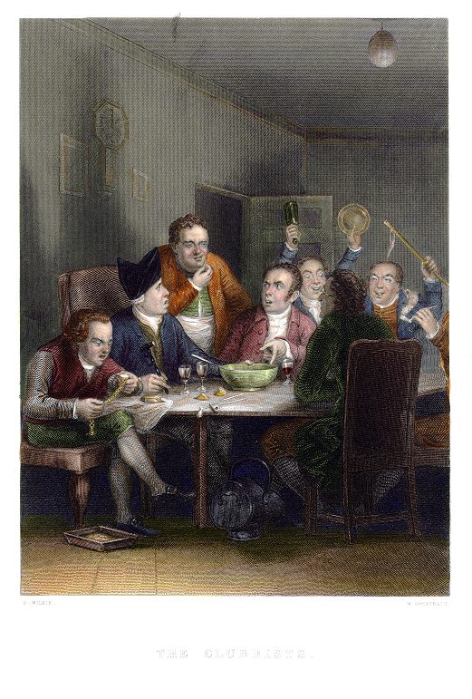 The Clubbists, 1860