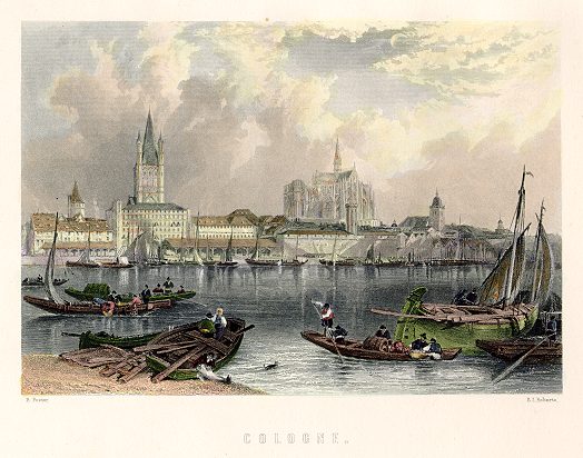 Germany, Cologne, 1885