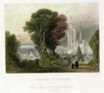 France, Caudebec on the Seine, 1840