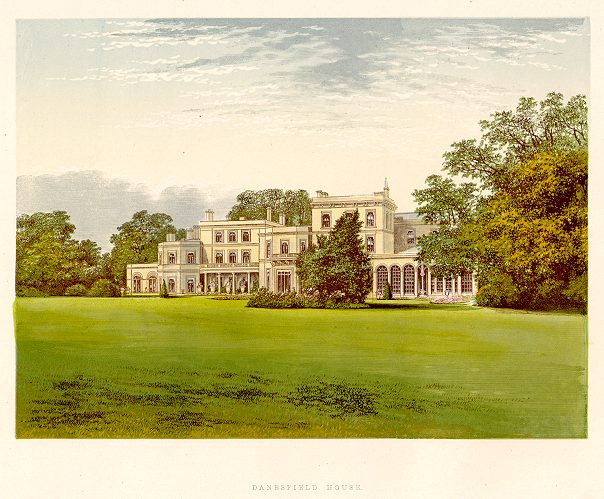 Buckinghamshire, Danesfield House, 1890