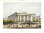 France, Paris, La Bourse, 1850