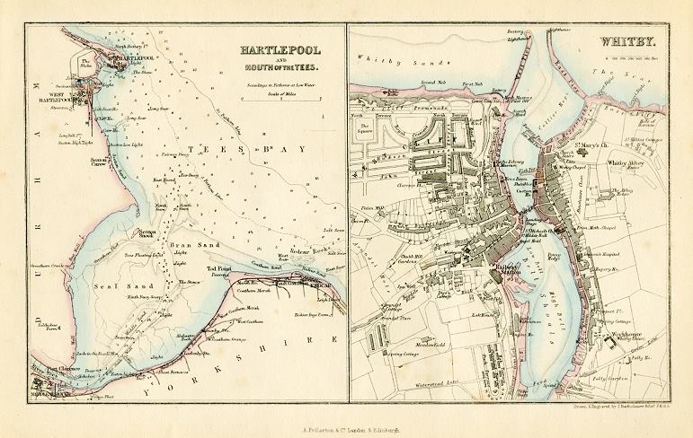 Yorkshire, Hartlepool & Whitby, 1858