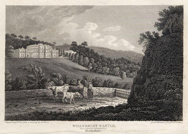 Derbyshire, Willersley Castle, 1803