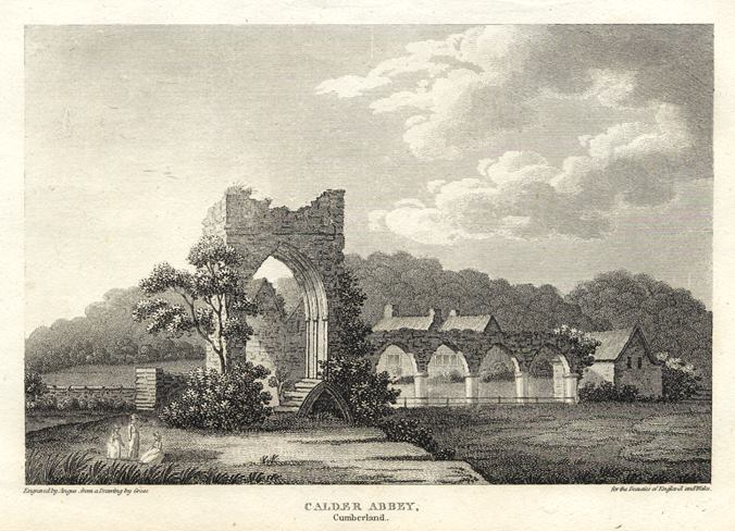 Cumberland, Calder Abbey, 1811