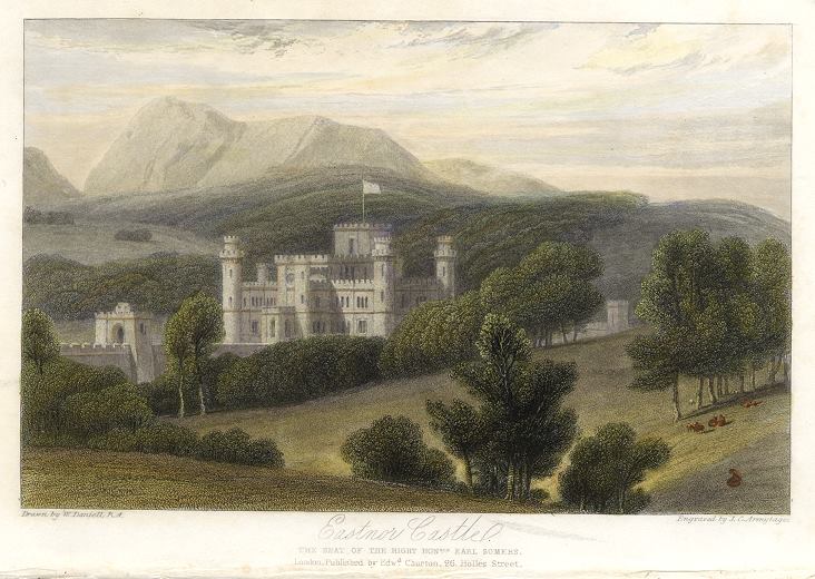 Herefordshire, Eastnor Castle, 1836