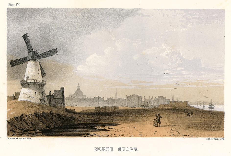 Lancashire, Liverpool, North Shore, 1843