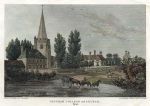 Kent, Wingham College and Church, 1806