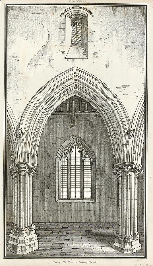 Gloucestershire, Berkeley Church, 1803