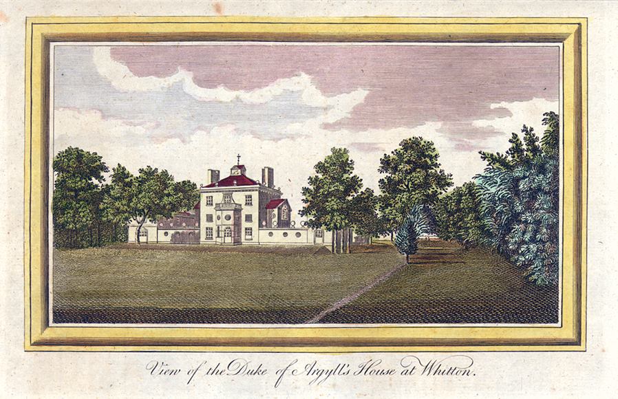 Middlesex, Duke of Argyll's House at Whitton, 1784
