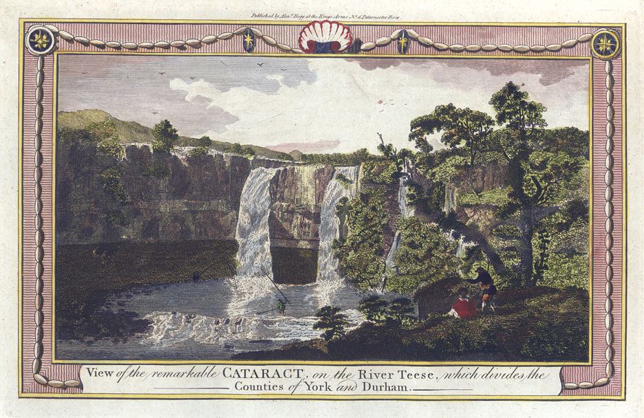 Durham, High Force on the River Tees, 1784