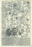 Hampshire & Wiltshire, route map with Southampton, Rumsey and Salisbury, 1764