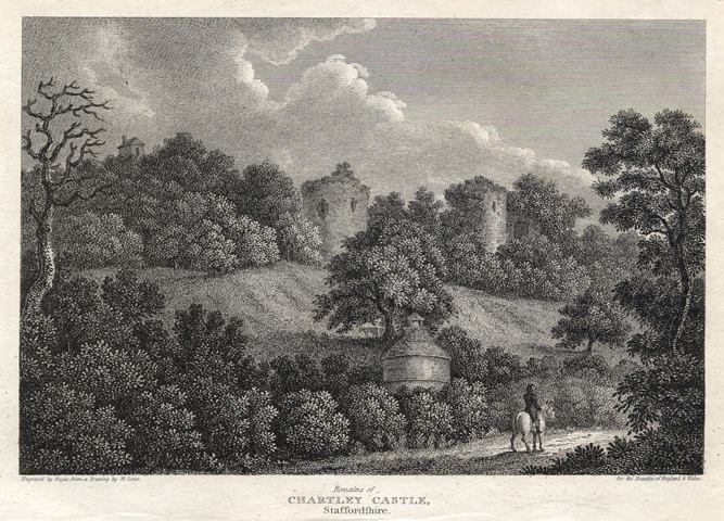 Staffordshire, Chartley Castle, 1813