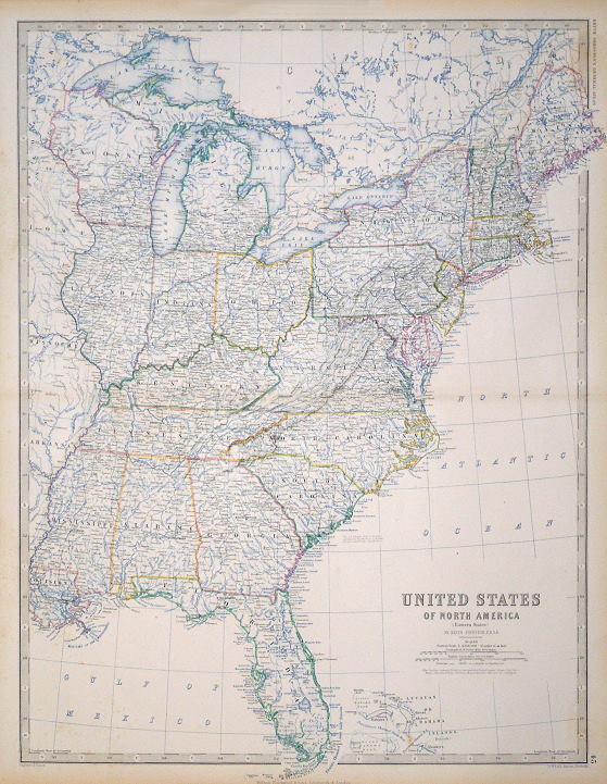 United States (Eastern), 1861