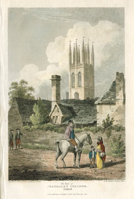 Oxford, Magdalen College, 1813