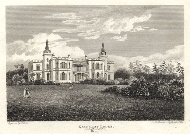 Kent, Margate, East Cliff Lodge, 1805