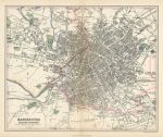 Lancashire, Manchester & environs, 1858