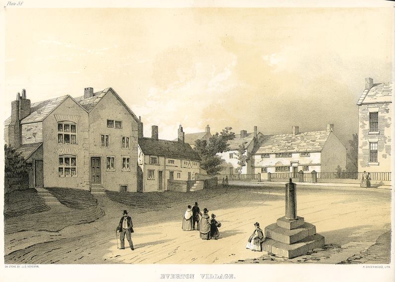 Lancashire, Liverpool, Everton Village, 1843