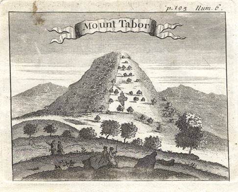 Israel, Mount Tabor, about 1700