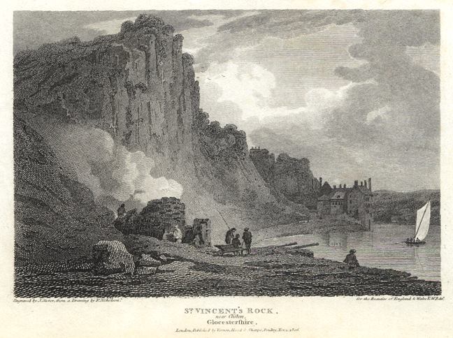 St.Vincent's Rock, Clifton, Bristol, 1806