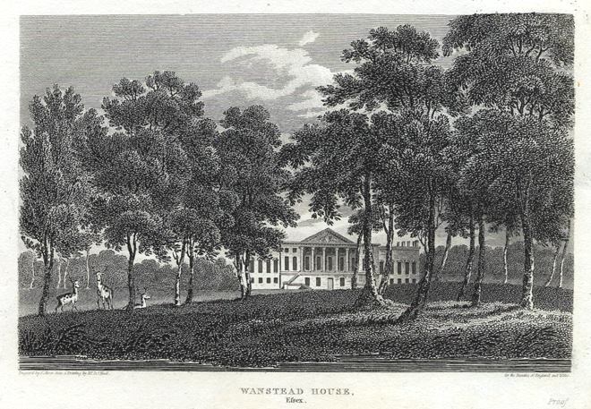 Essex, Wanstead House, 1812