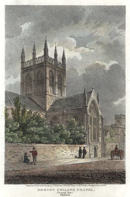 Oxford, Merton College Chapel, 1808