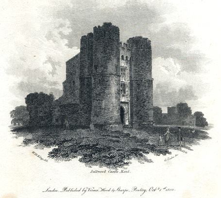 Kent, Saltwood Castle, 1806