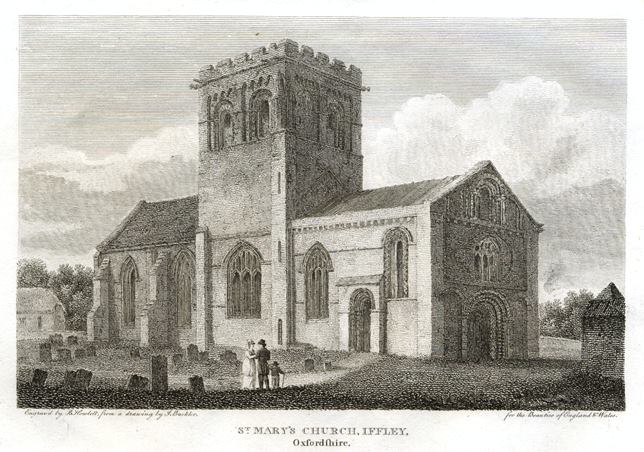 Oxfordshire, Iffley, St. Mary's Church, 1803