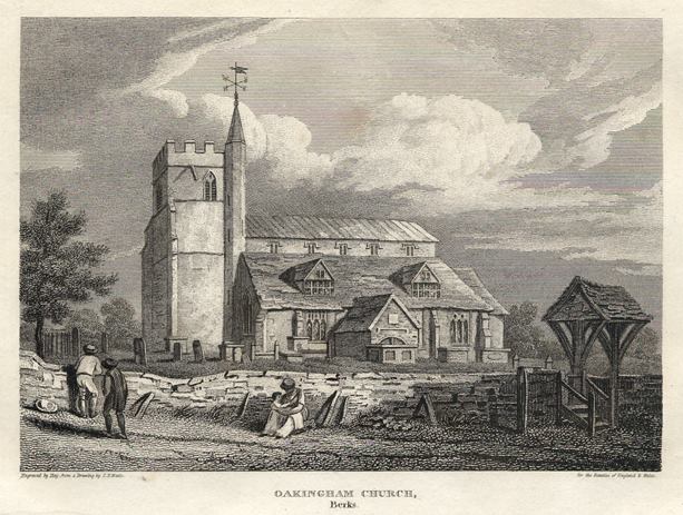 Kent, Oakingham Church, 1812