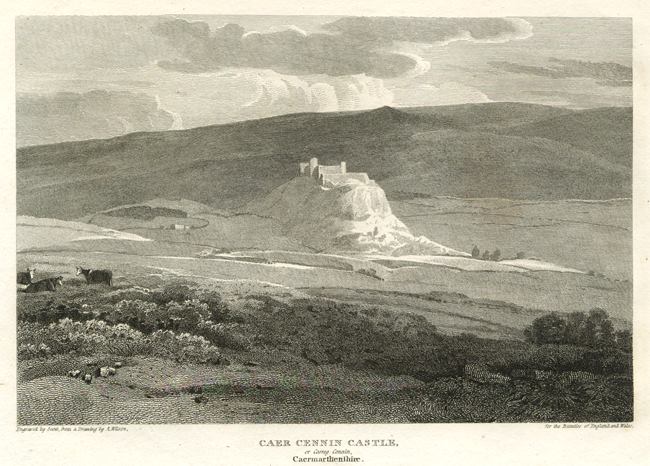 Wales, Caer Cennin Castle, 1812