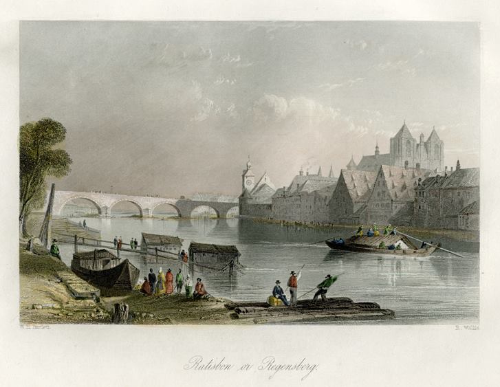 Germany, Ratisbon or Regensberg, 1840