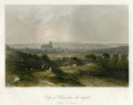 Germany, City of Ulm from the heights, 1840