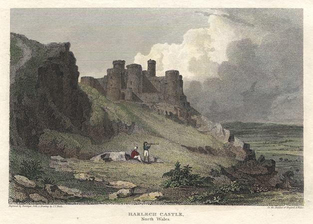 North Wales, Harlech Castle, 1813