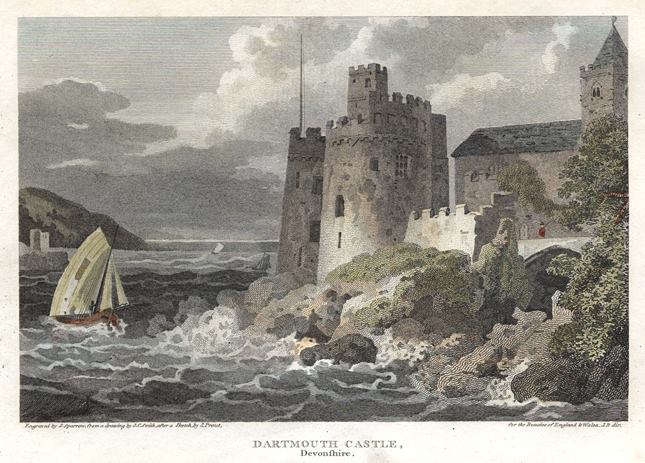 Devon, Dartmouth Castle, 1807