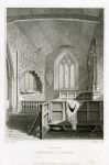 Isle of Wight, Godshill Church, 1834