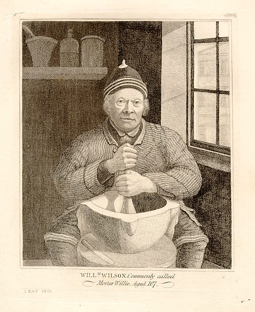 William Wilson, Commonly called Mortar Willie, Kays Portraits, 1815/1835