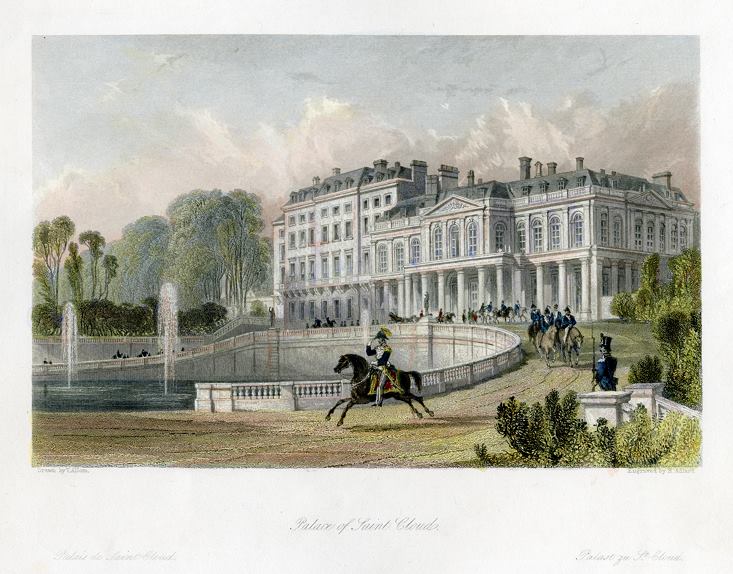 France, Palace of St. Cloud, 1845