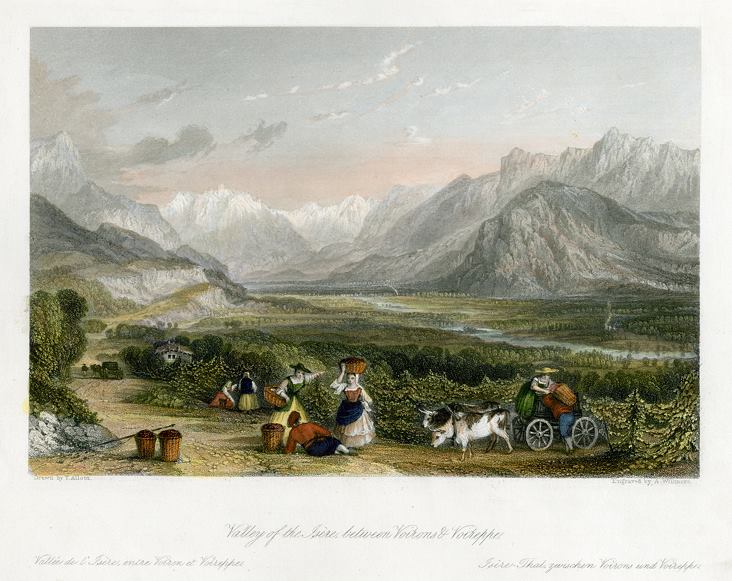 France, Valley of the Isere, 1845