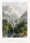 France, Double Bridge of Scia, Valley of the Grave de Gavarnie, 1845