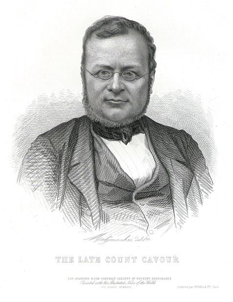 The Late Count Cavour (Italian Statesman), 1859