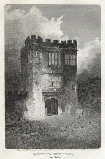 Devon, Gateway to Shute House, 1803