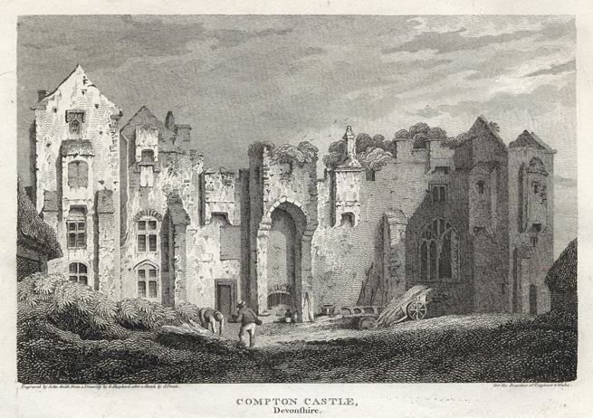 Devon, Compton Castle, 1807