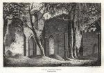 Wales, Denbighshire, Valle Crucis Abbey, 1812