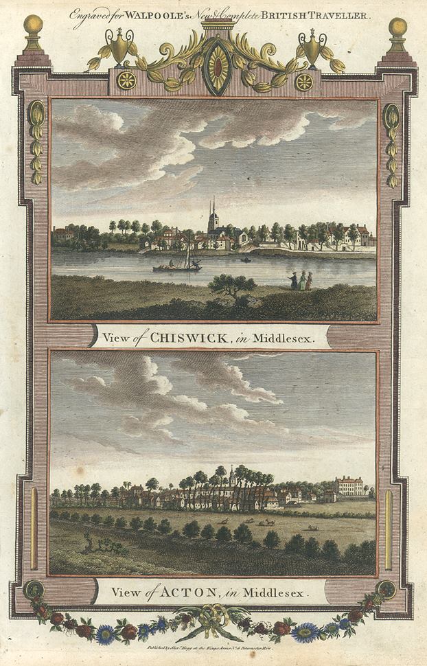 Middlesex, Chiswick & Acton, 1784