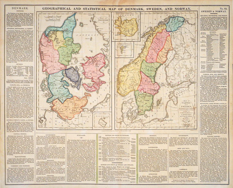 Scandinavia, 1830