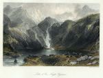 France, Lake d'Oo in the Pyrenees, 1850